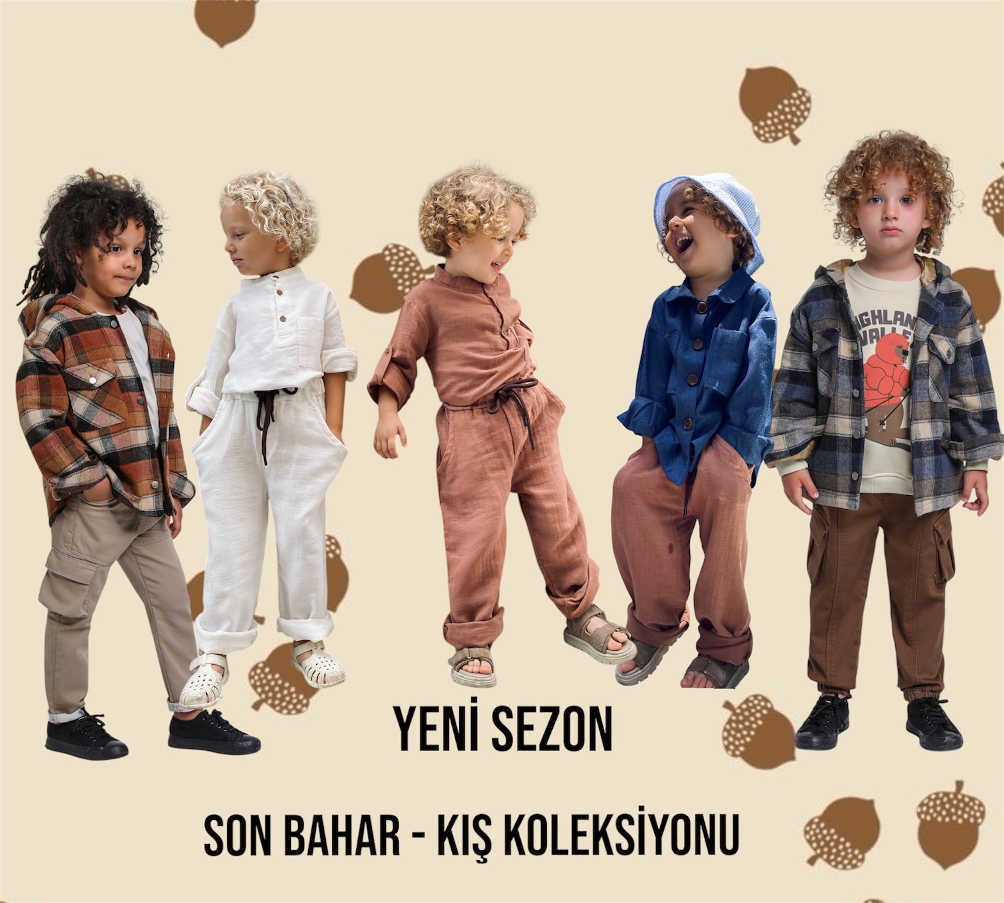 Erkek Çocuk Sonbahar Kış Sezonu Koleksiyonu | Yusa Baby Kids”